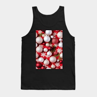 Christmas Seamless Pattern, Christmas Decorations #7 Tank Top